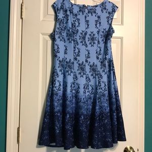 Sleeveless Floral Dress